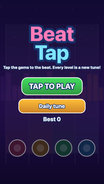 Beat Tap game