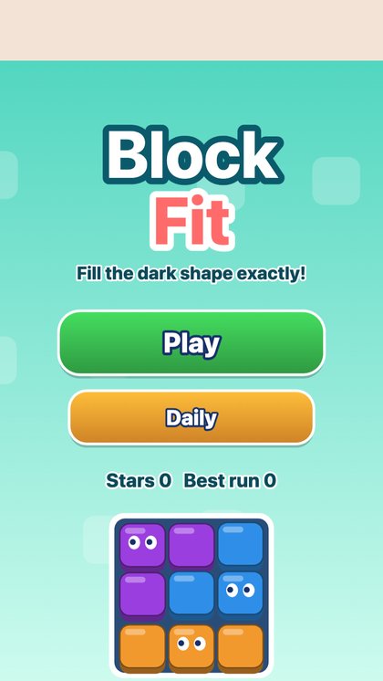 Block Fit game