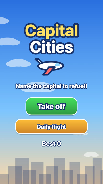 Capital Cities Flight game