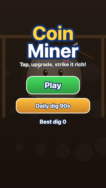Coin Miner game