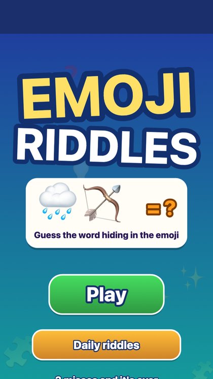 Emoji Riddles game