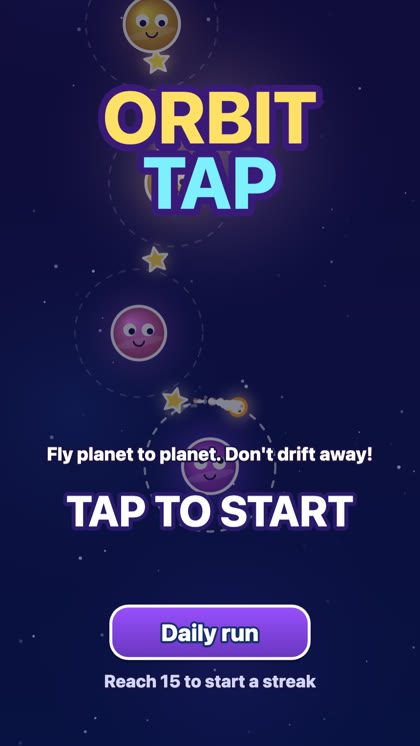 Orbit Tap game