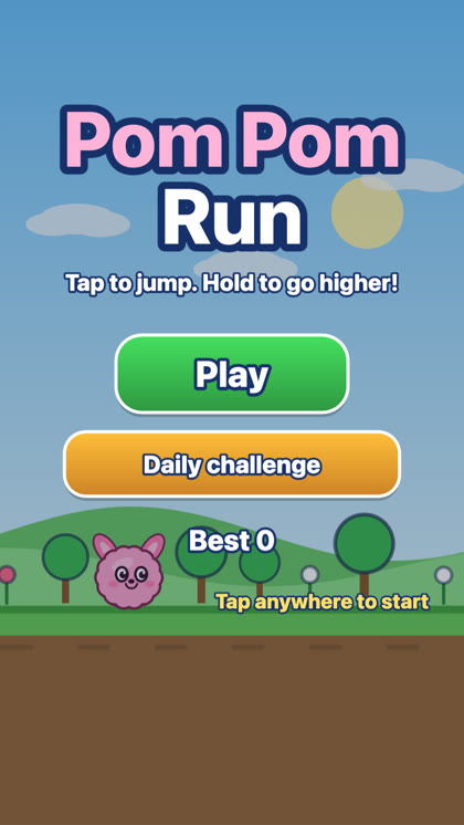 Pom Pom Run game