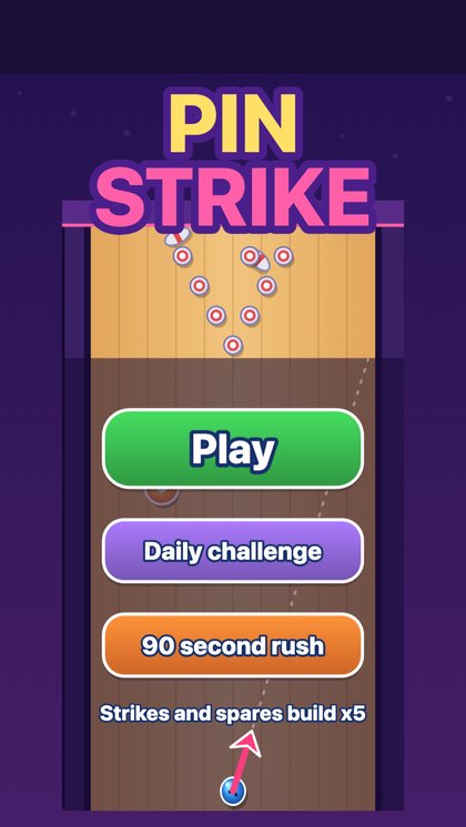 Pin Strike game