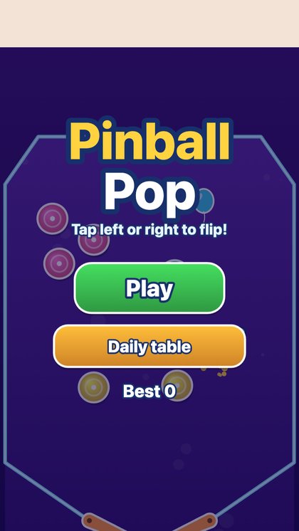 Pinball Pop game