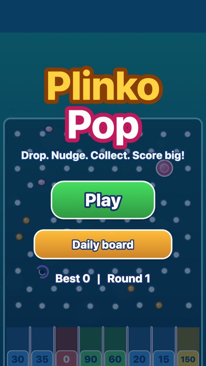 Plinko Pop game