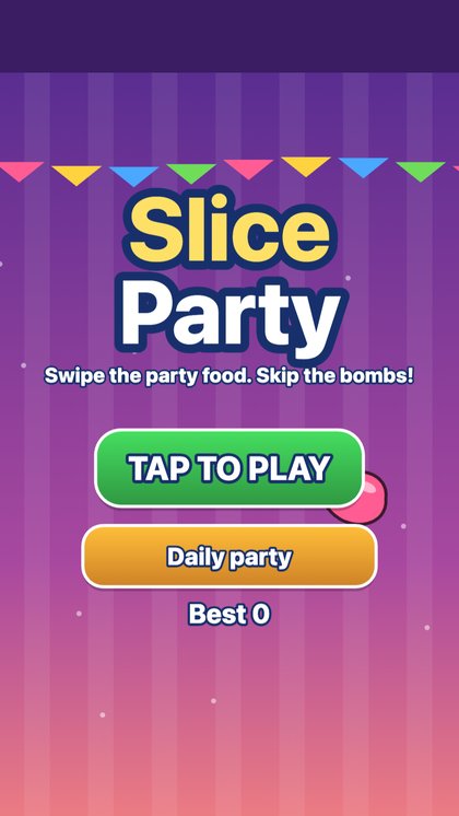 Slice Party game