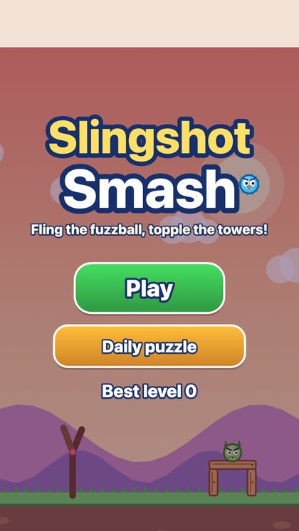 Slingshot Smash game