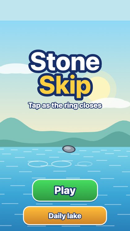 Stone Skip game