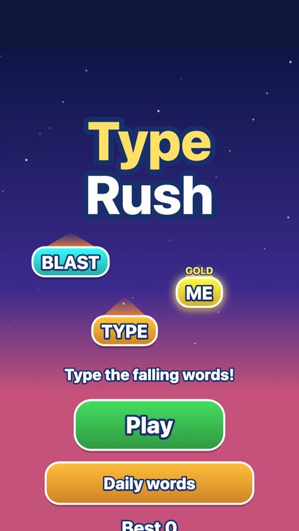 Type Rush game